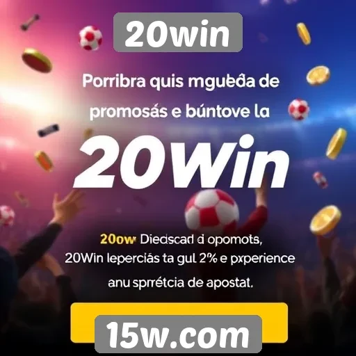 Promoções e bônus oferecidos pelo 20win